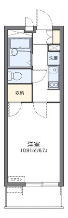 レオパレスラグレージュの物件間取画像